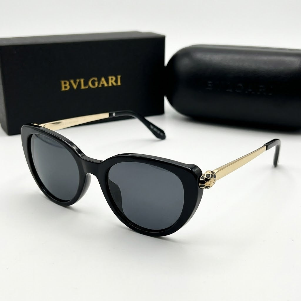 Bvlgari Serpenti Viper Cat-Eye Sunglasses