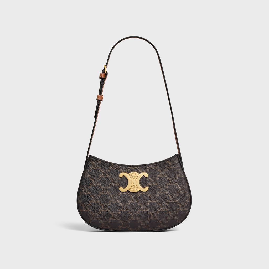 CELINE Small Tilly Bag in Shiny Calfskin