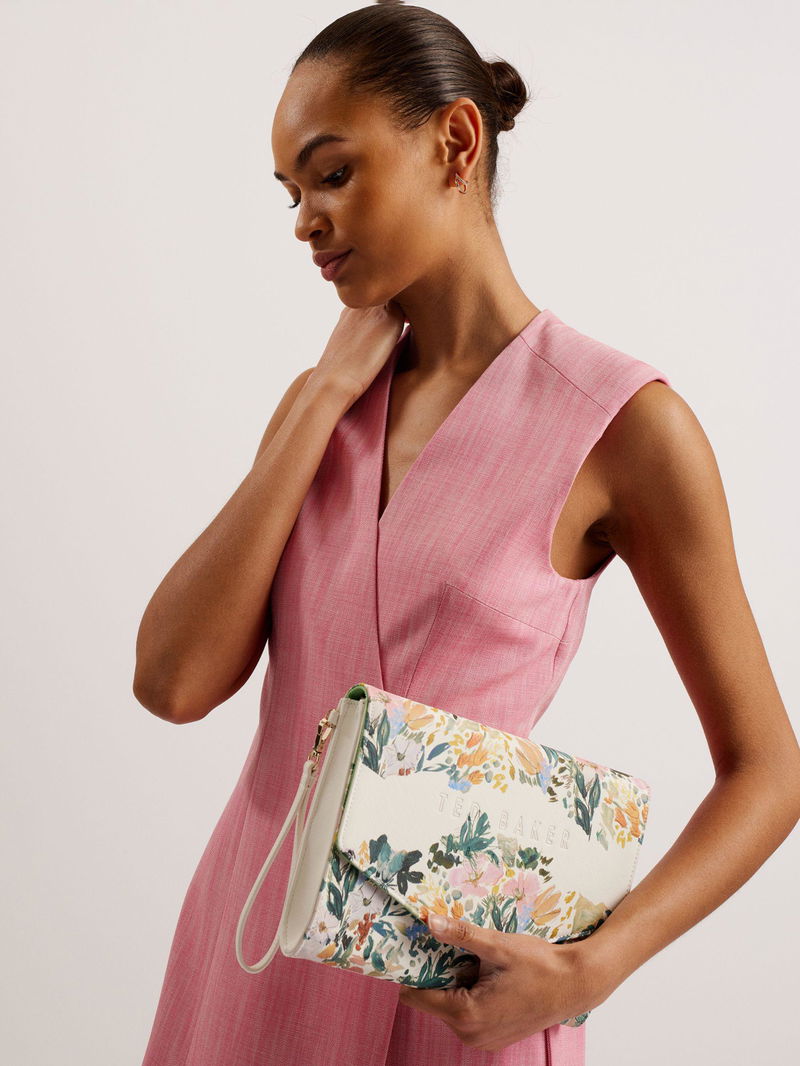 Ted Baker Floral Envelope Clutch