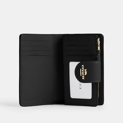 Coach Compact Leather Wallet
