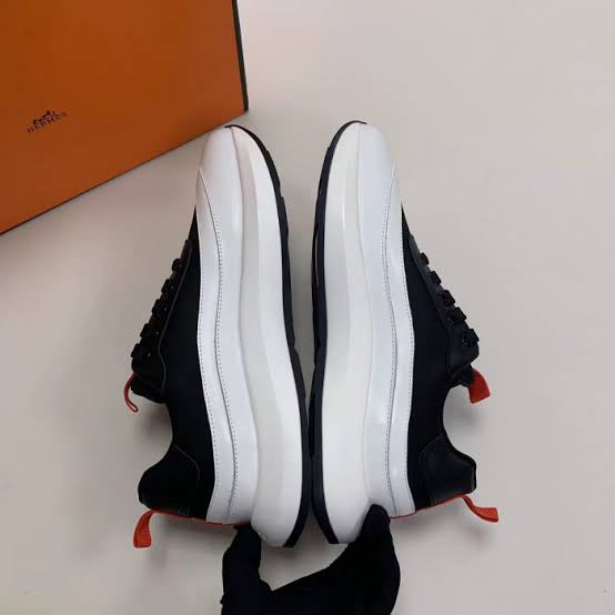 Hermès Chunky Leather Sneakers
