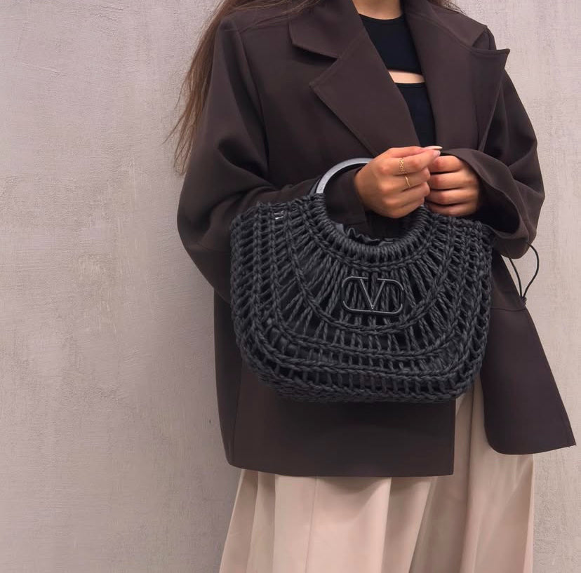 Valentino Garavani Woven Tote