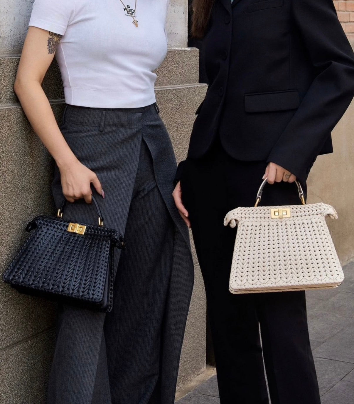 Fendi Peekaboo ISeeU Woven Edition