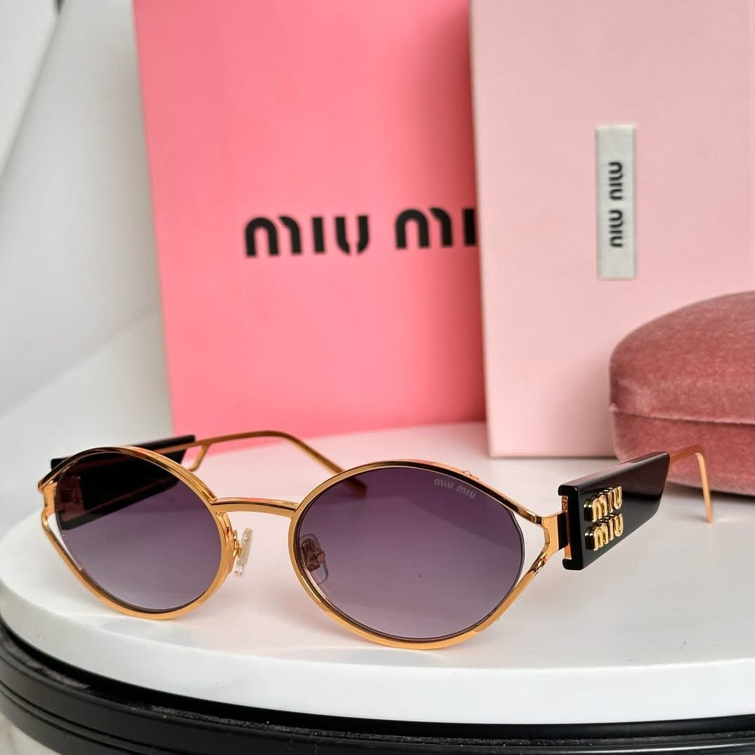 Miu Miu Glimpse Geometric Sunglasses
