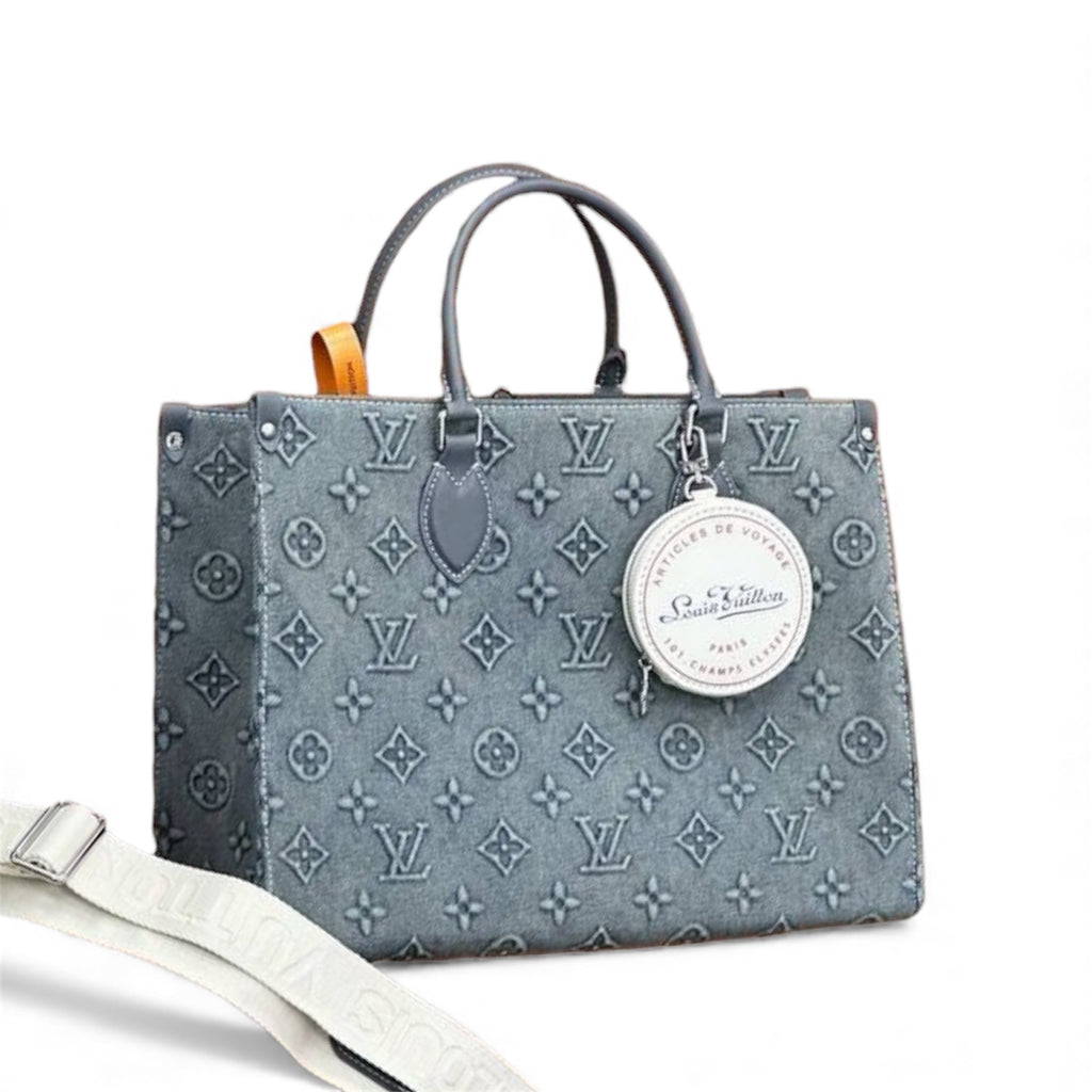 Louis Vuitton Onthego MM – Monogram Empreinte Denim