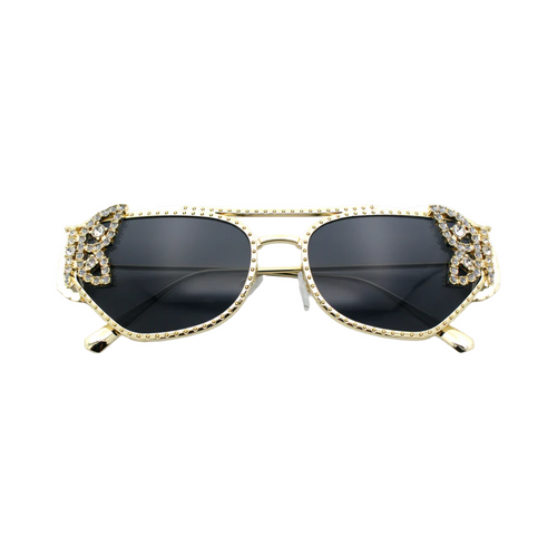 Fendi Crystal Butterfly Embellished Sunglasses