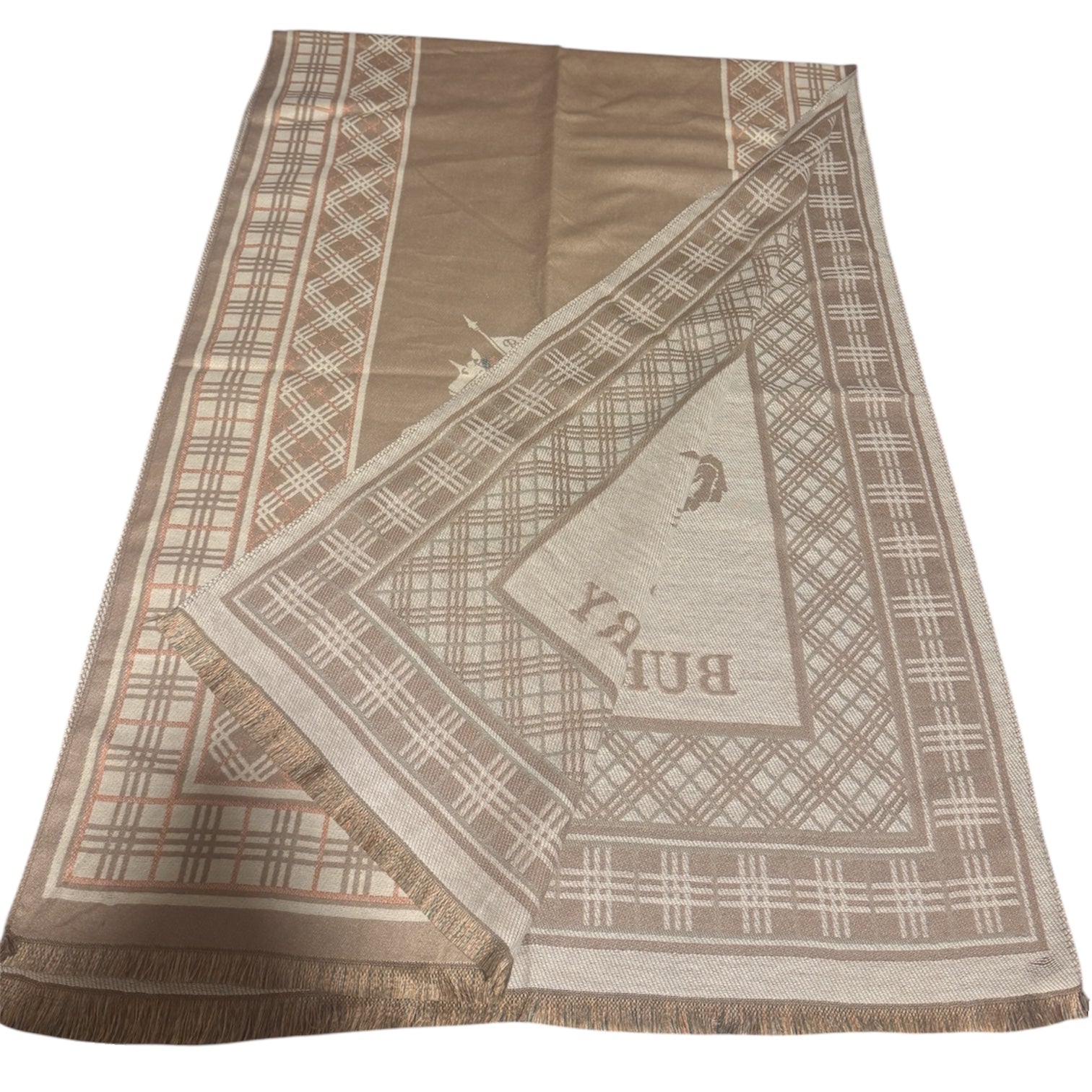 Burberry Double-Face Wool Scarf
