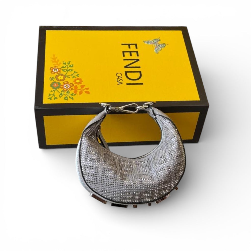 Fendi Fendigraphy Mini Bag (Crystal FF )