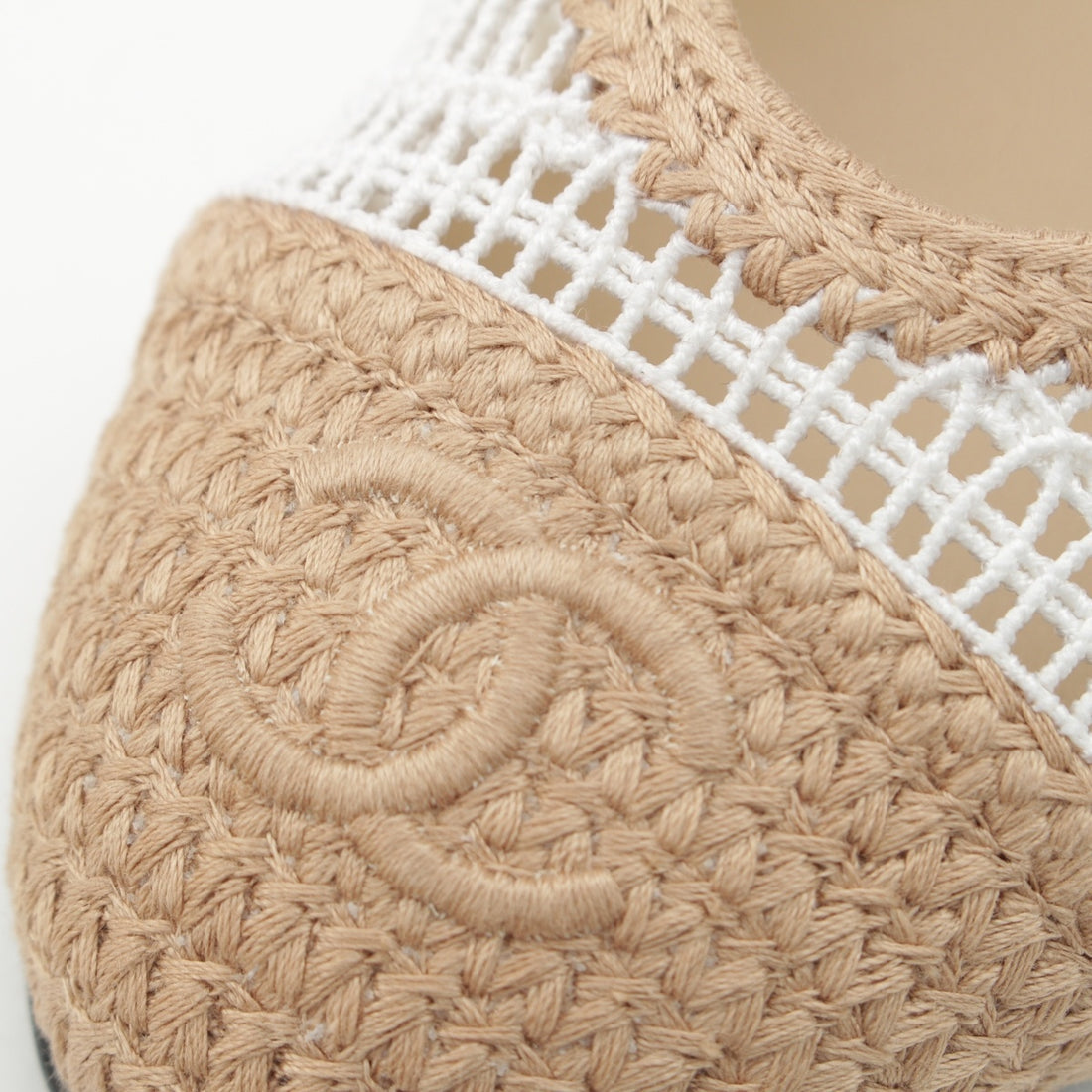 Chanel Crochet Ballet Flats