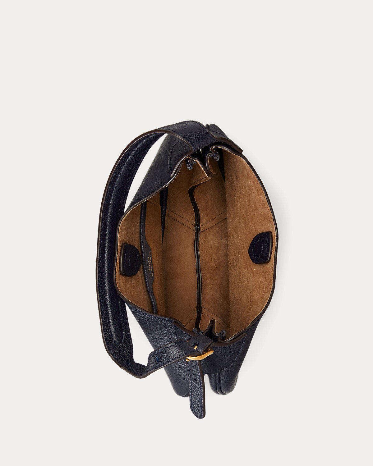 Polo Ralph Lauren Polo ID Leather Hobo Shoulder Bag