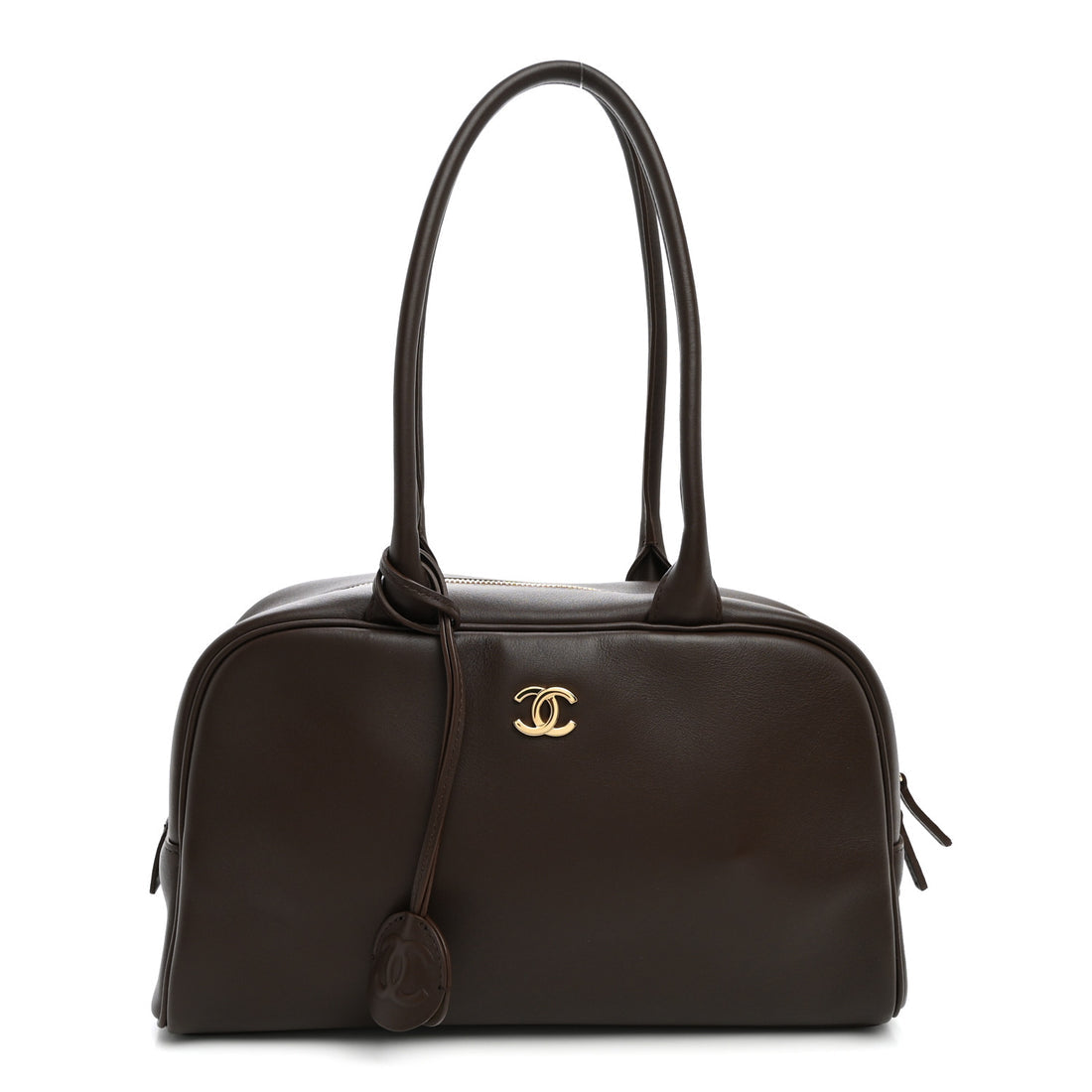 Chanel Bowling Shoulder Bag with Clochette Charm