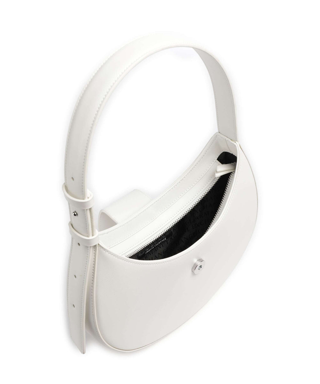 Armani Exchange Logo Buckle Shoulder Bag