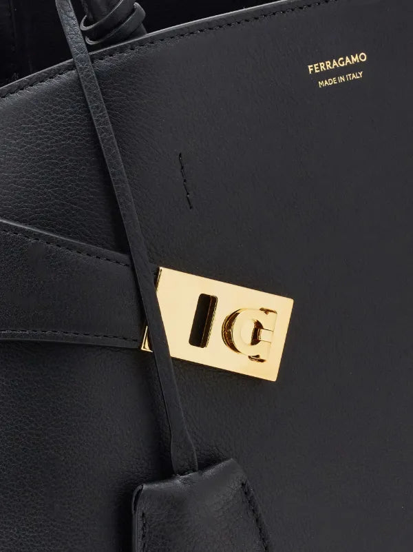 Ferragamo Hug Soft Shoulder Bag (M