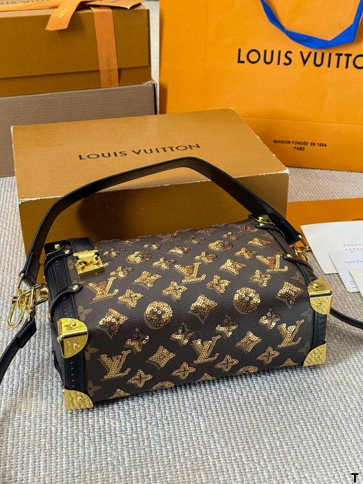 Louis Vuitton Trunk Style Crossbody Bag
