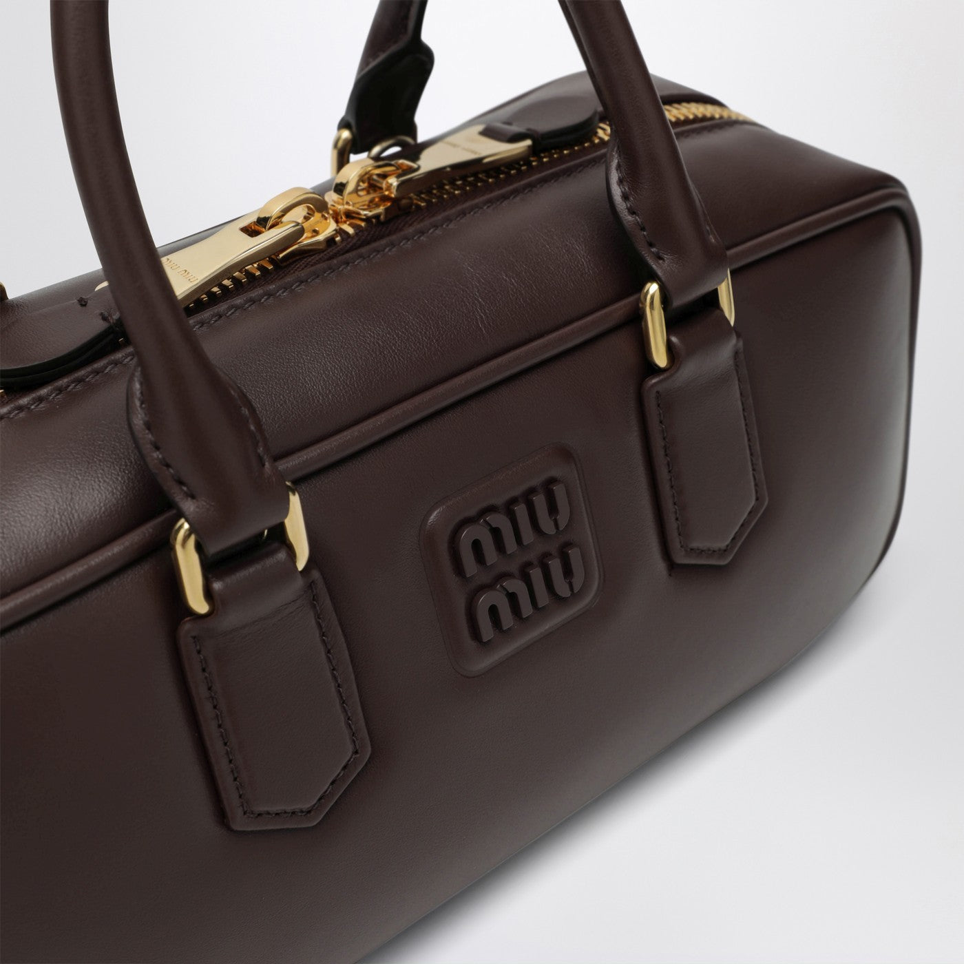 Miu Miu Leather Mini Top Handle Bag