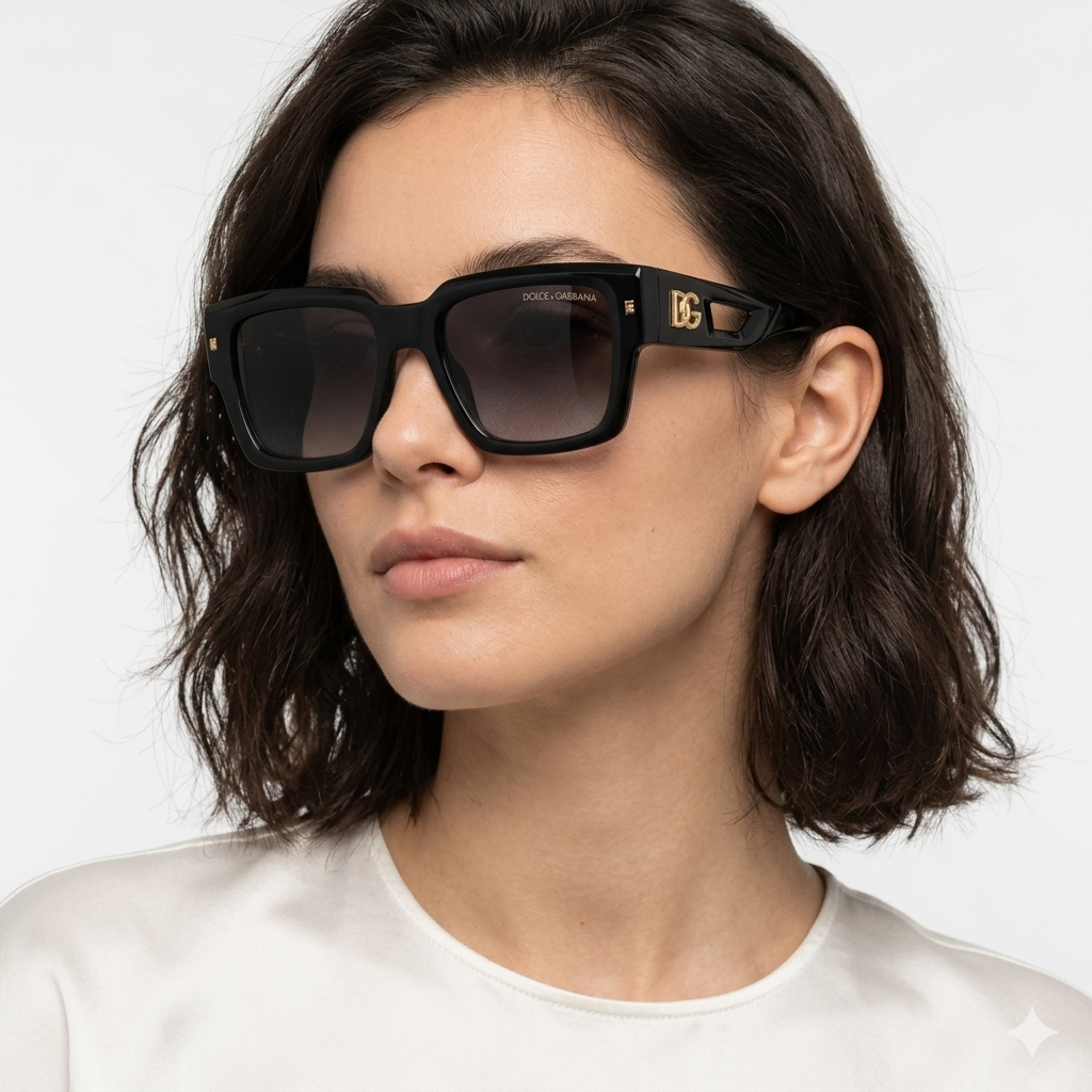 Dolce & Gabbana Logo-Hardware Sunglasses