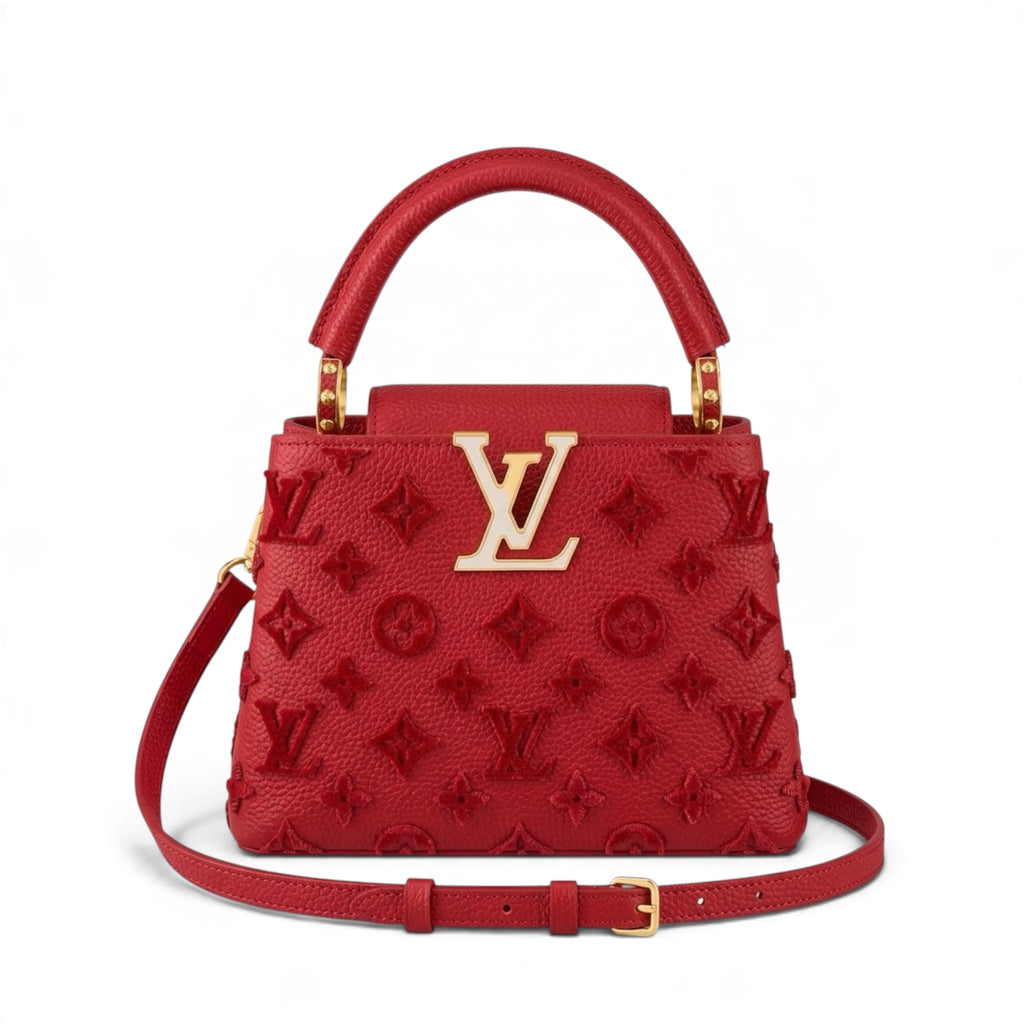 Louis Vuitton Capucines BB Tufted Monogram Bag