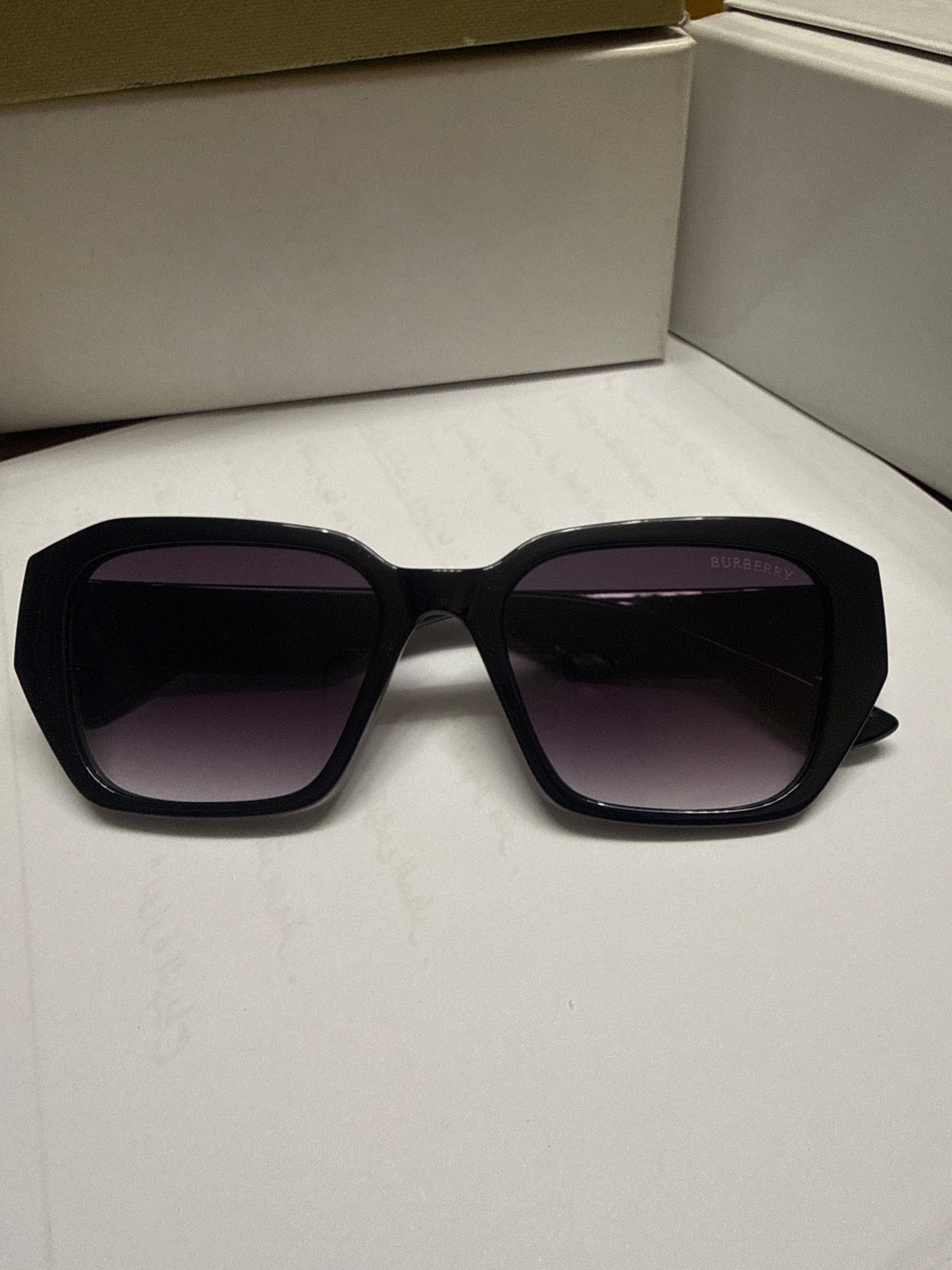 Burberry Monogram Motif Square Sunglasses