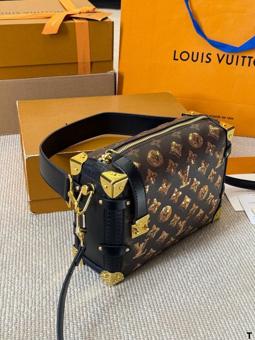 Louis Vuitton Trunk Style Crossbody Bag