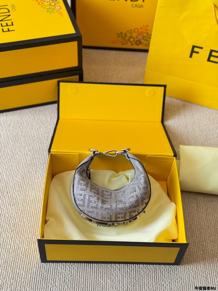 Fendi Fendigraphy Mini Bag (Crystal FF )