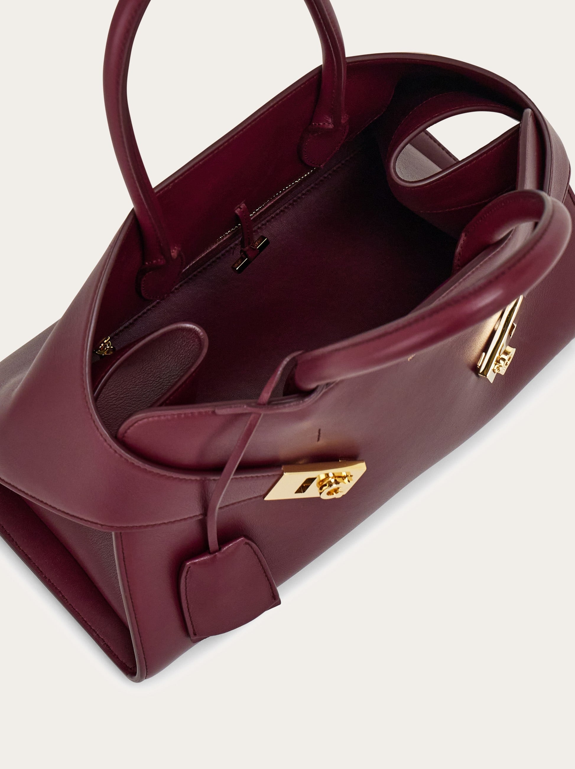 Ferragamo Hug Soft Shoulder Bag (M