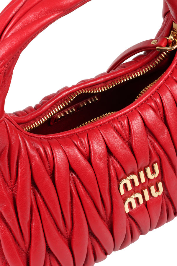 Miu Miu Matelassé Hobo Bag