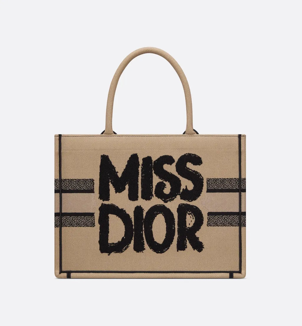 Dior Miss Canvas Tote Bag