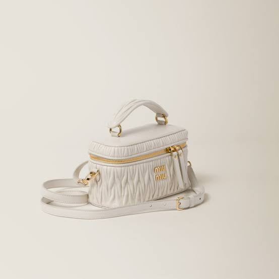 Miu Miu Matelassé Vanity Bag