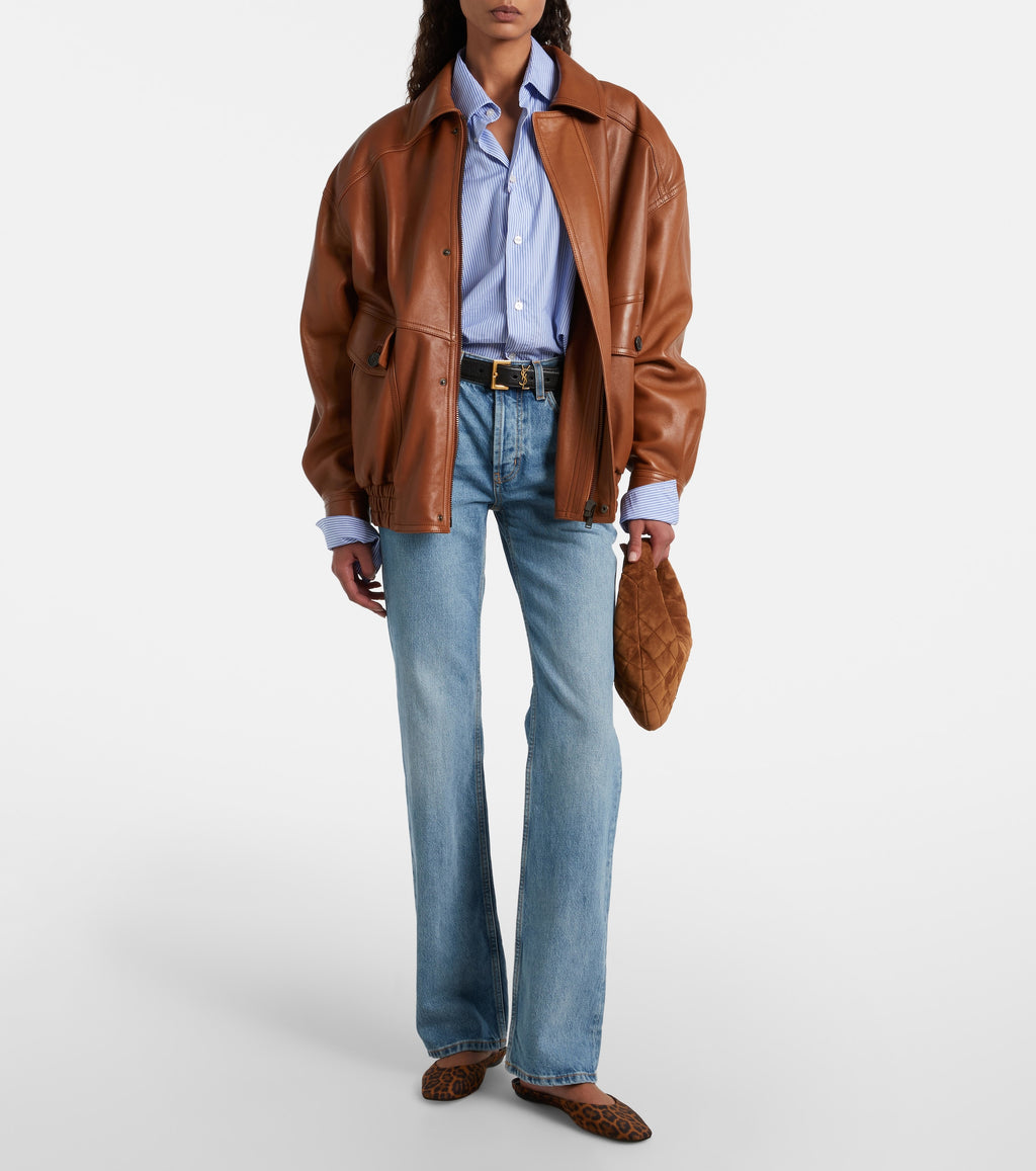 Saint Laurent Jamie Quilted Suede Hobo Bag