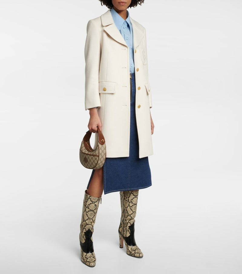 Gucci GG Half Moon Shoulder Bag