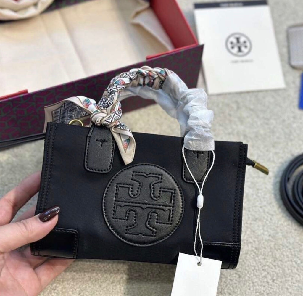 TORY BURCH Mini Ella Tote Bag 
Fit
