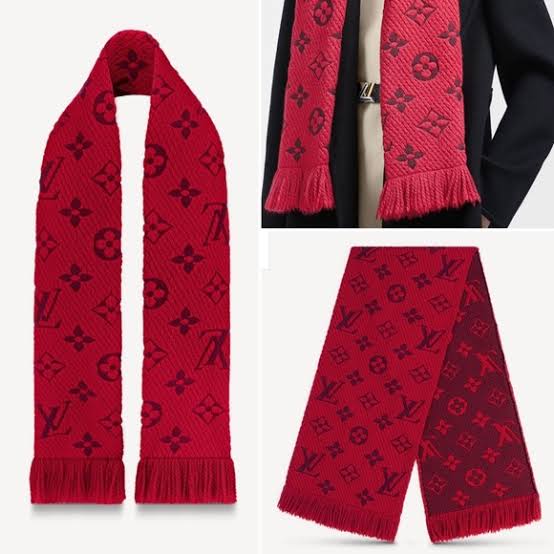 Louis Vuitton Monogram Double Face Scarf