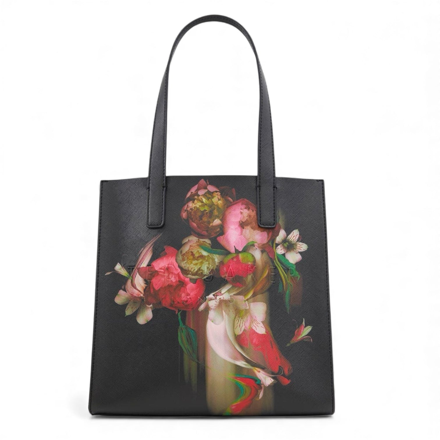 TED BAKER Botanin Icon floral-print woven tote bag