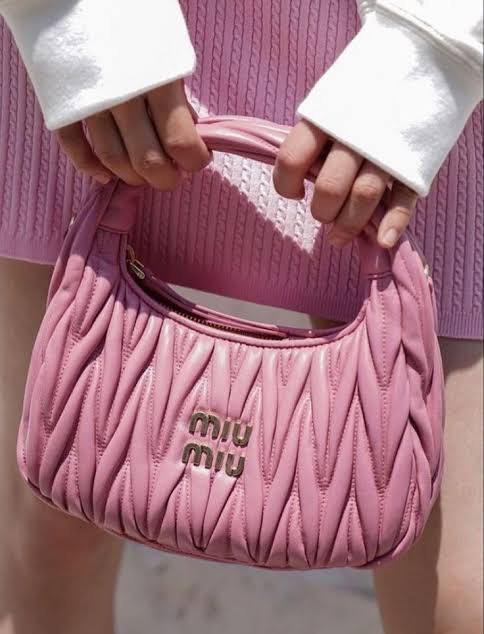 Miu Miu Matelassé Hobo Bag