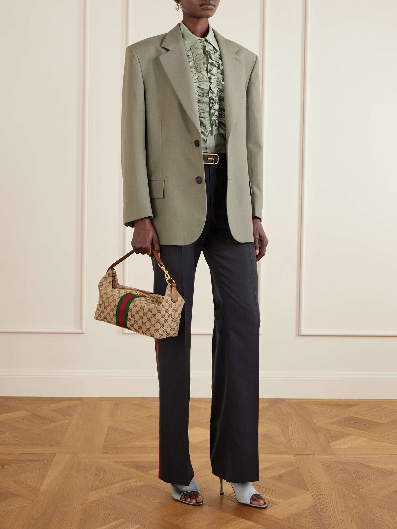 Gucci Ophidia GG Supreme Web Shoulder Bag