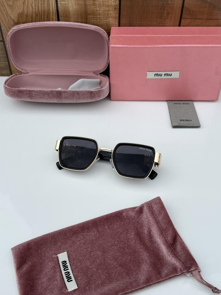 Miu Miu Glimmer Square Sunglasses