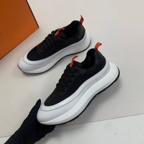 Hermès Chunky Leather Sneakers