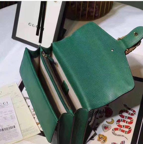 Gucci Dionysus Leather Shoulder Bag
