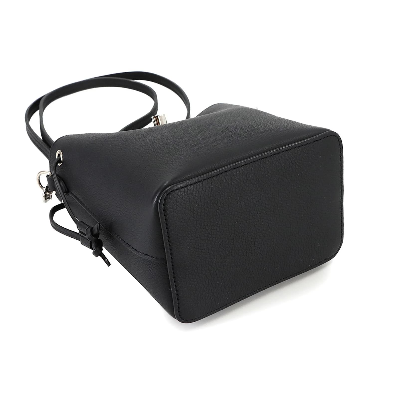 Louis Vuitton Calfskin Nano Lockme Bucket Bag