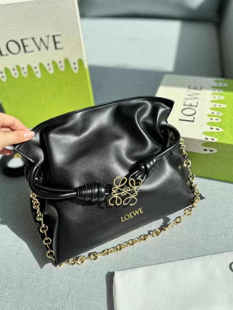 Loewe Anagram Chain Bucket Bag