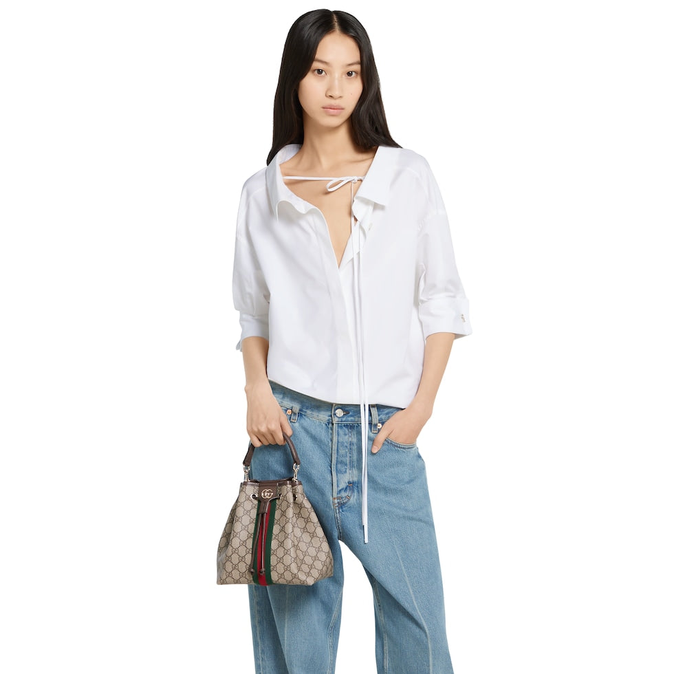 Gucci Ophidia GG Bucket Bag