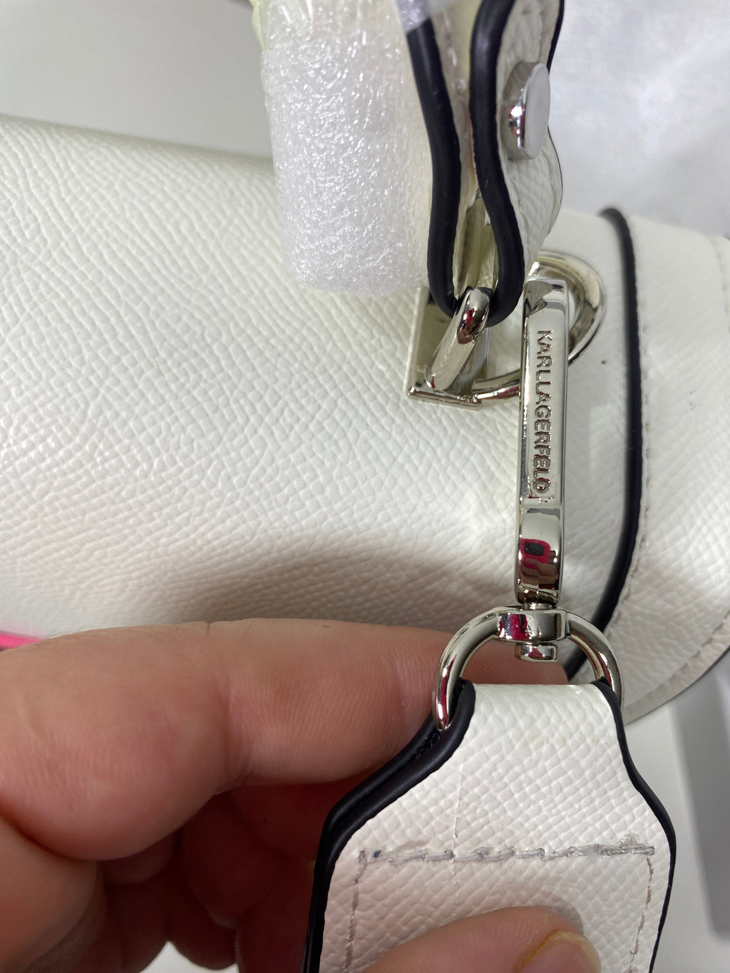 Karl Lagerfeld Paris Multicolor Logo Satchel