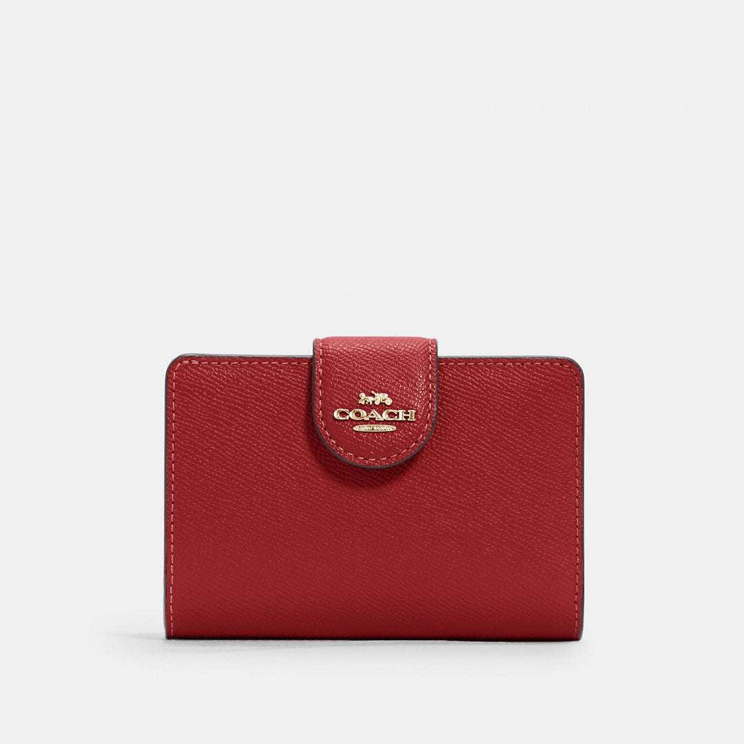 Coach Compact Leather Wallet