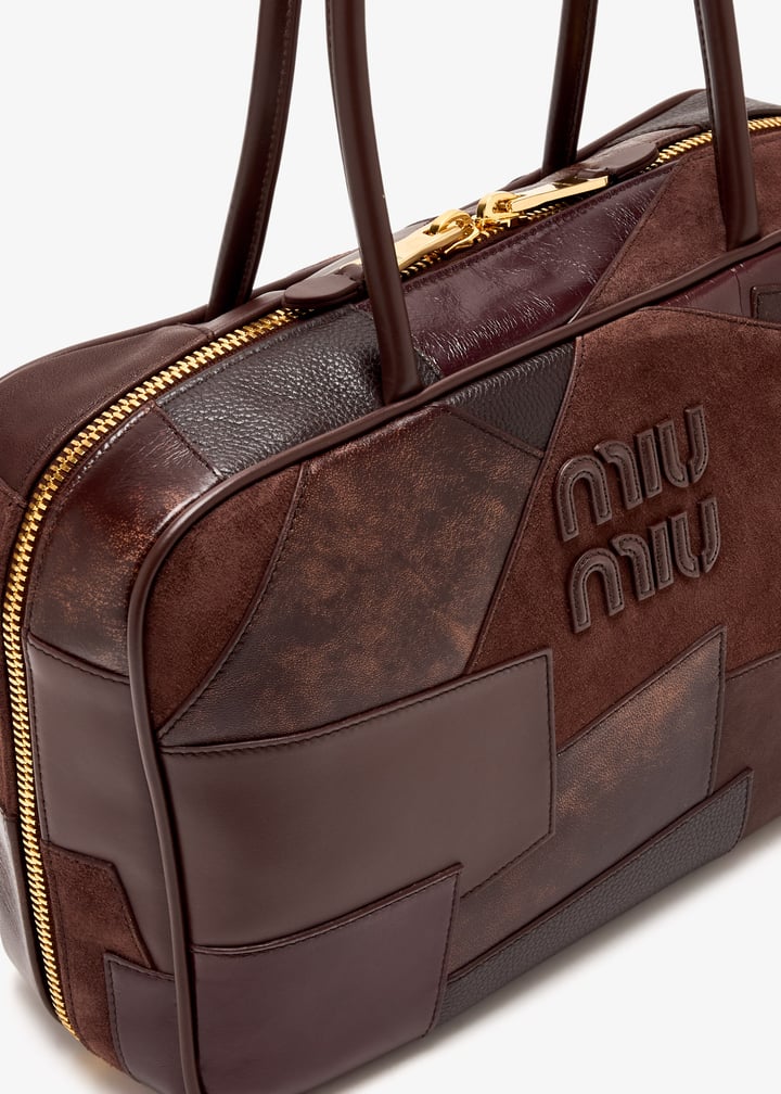 Miu Miu Beau Leather Patchwork Bag