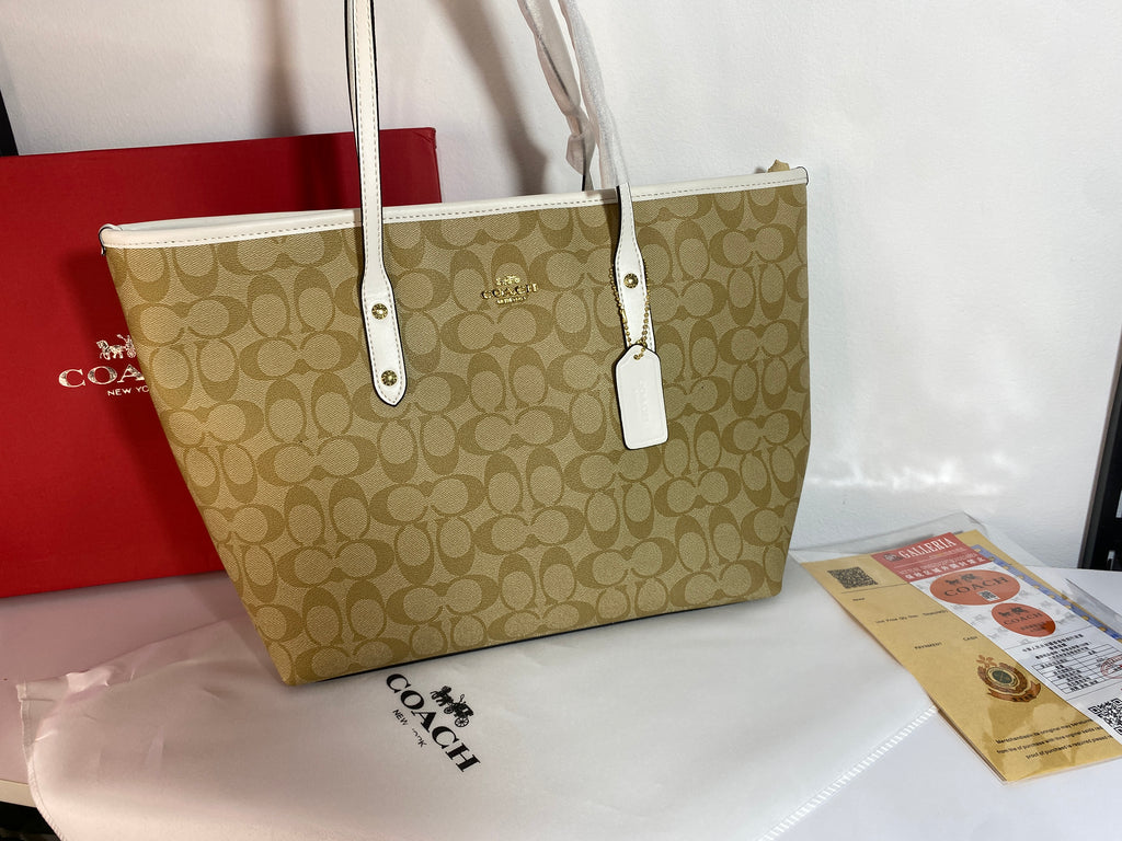 Coach Signature City Tote Bag