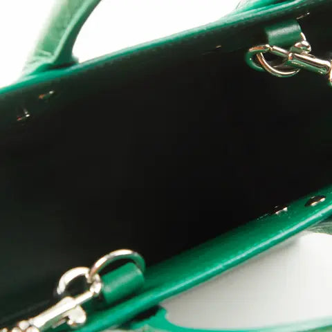 Saint Laurent Sac de Jour Nano – Crocodile Embossed Leather