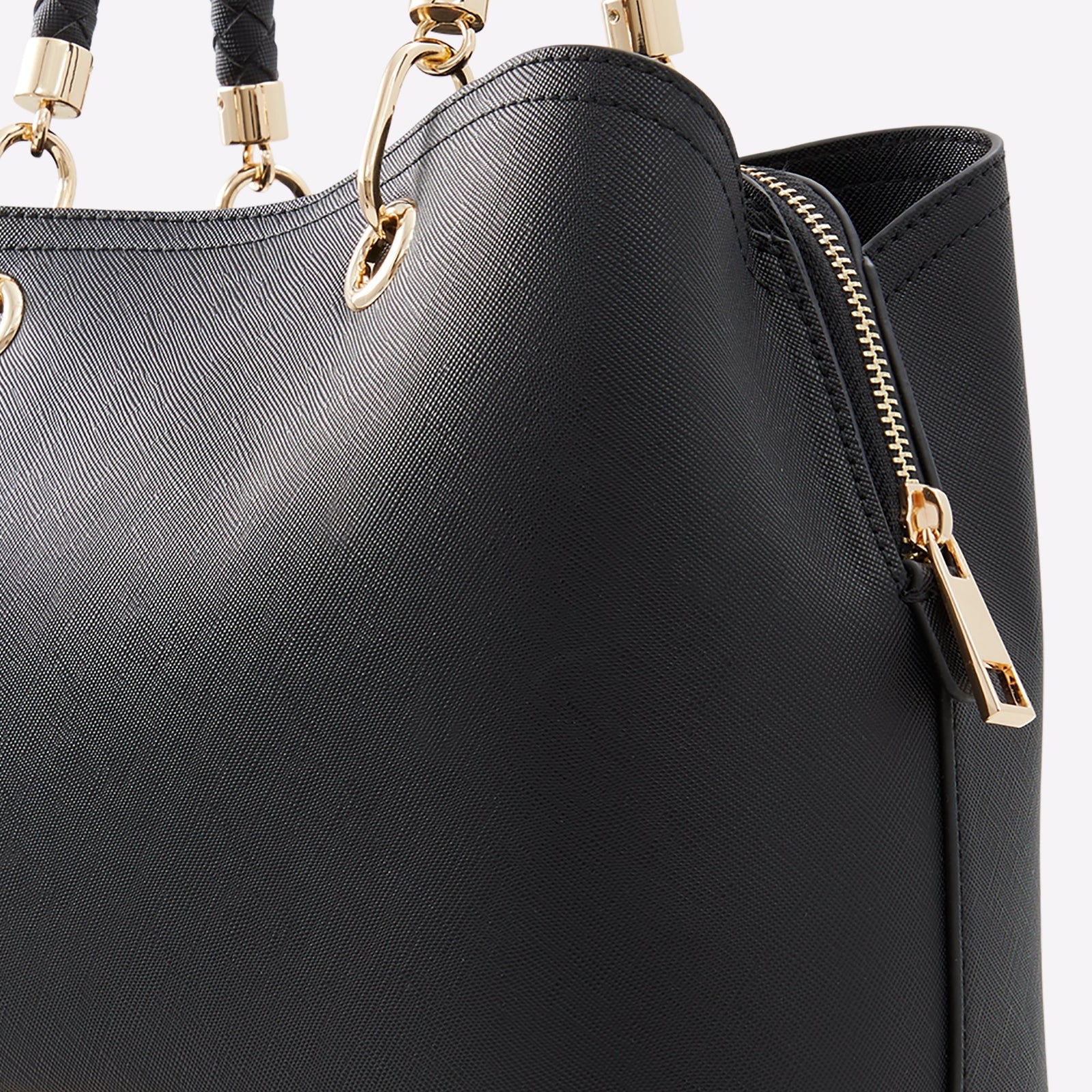 Aldo Striped Top Handle Bag