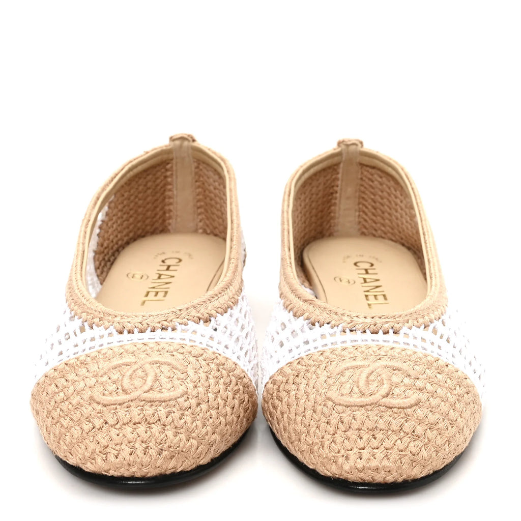 Chanel Crochet Ballet Flats