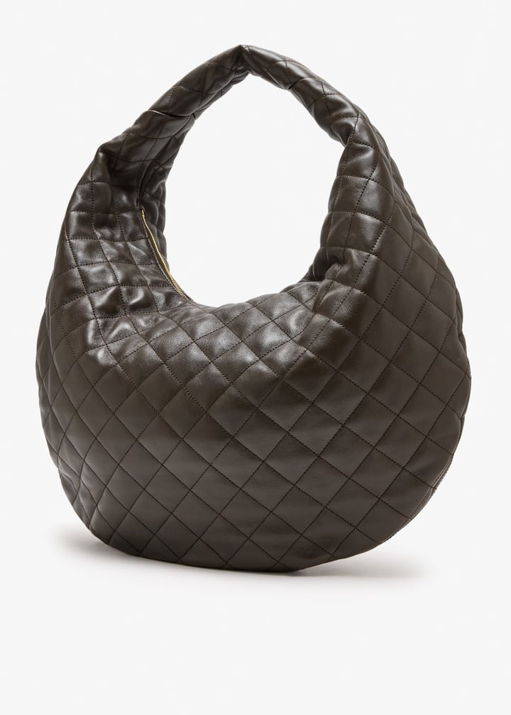 Saint Laurent Puffer Quilted Hobo Bag
