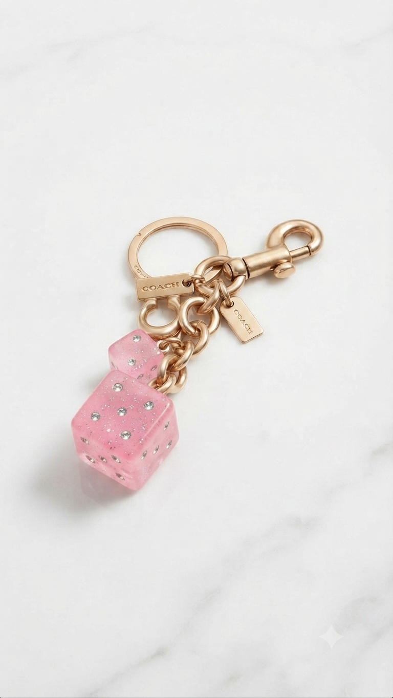 Coach Dice Bag Charm